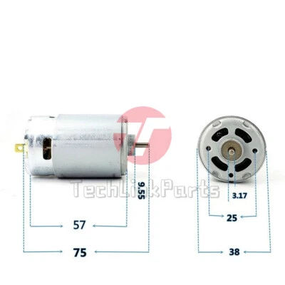1PC HIGH TORQUE MOTOR / High-Speed Electric Tool Motor RS-550VC/VD-6532 18V 20V - Image 1 of 4
