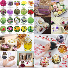 20 Bags Natural Dried Flowers Herbs Kit for Soap Making DIY Candle Making Bath
