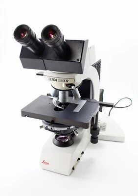 Leica Mikroskop DMLB mit DIC- und Phasenkontrastausstattung, großer "DMR"-Tubus - Bild 1 von 4