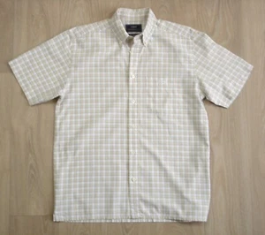 Henri Lloyd Short Sleeved Check Shirt Size Medium Cotton Cool Summer Casual VGC. - Picture 1 of 20