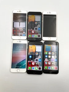 Lot of 6 Defective Apple iPhone 7 - 128GB/32GB - Unlocked - Read Description - Picture 1 of 7