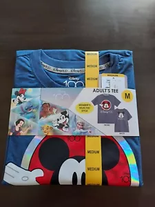 Disney's 100 Years of Wonder- Adult's Tee Size Medium T-Shirt - Picture 1 of 3