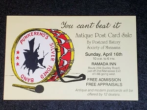 Antique Postcard Sale Society of Manassas Postcards - 1990?  - Picture 1 of 2