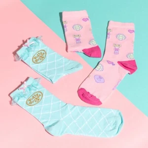 Official Polly Pocket 2pk Socks - Picture 1 of 4