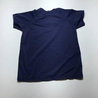 Semois Swim Shirt Boys Youth 10-12Y Blue Rash Guard Short Sleeve Polyester - Image 1 of 4