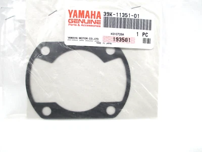 Junta base cilindro original Yamaha 1984-1985 YZ80 39K-11351-01-00 NUEVO DE STOCK Foto 1 de 4