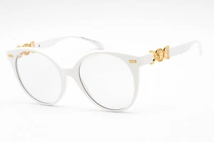 Gafas de sol VERSACE VE4442 314/M3 marco blanco lentes grises 55 mm - Imagen 1 de 4