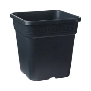 Topf viereckig 18L 30,5 x 30,5 x 30,5cm mit Muster Pflanztopf Blumentopf eckig - Bild 1 von 3