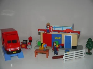 Postman Pat Bundle SDS Ted Glenn's Garage Ted Figure Ramp Accessories _KK23 - Picture 1 of 18