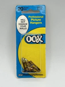 OOK 50023 Perchas Profesionales para Cuadros, Perchas de Arte, Latón, Cuadro Reutilizable - Imagen 1 de 3