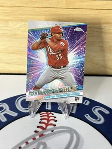 2024 Topps Series 1 Christian Encarnacion-Strand Stars of MLB Chrome Parallel RC - Picture 1 of 1