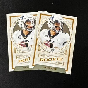 2019 Panini Legacy Rookies Drew Lock RC #163 2x Lot - Rookie Seahawks - Foto 1 di 3