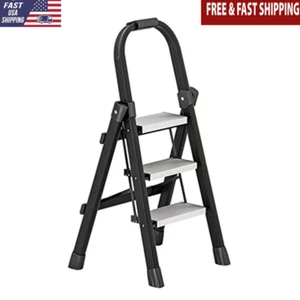 Folding Step Stool Ladder Anti-Slip Pedal Portable Strong Stability Home Use Hot - Picture 1 of 5