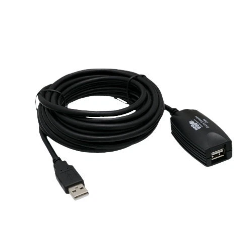 16 Feet USB 2.0 Active Extension Cable Cord Repeater w/ IC Chip GL850A Black 5M - Image 1 of 1