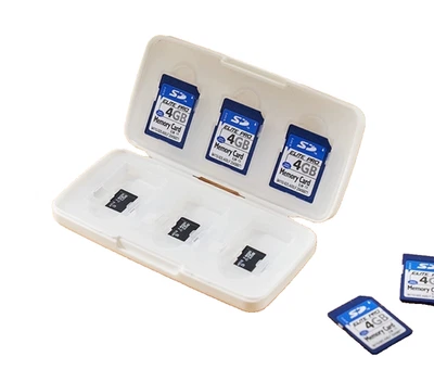 Card Holder Memory Card Case for SD/TF Cards Memory Storage for 6SD and 6TF Care - Image 1 of 4