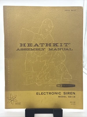 Sirena electrónica manual de montaje HEATHKIT GD-18 Foto 1 de 3