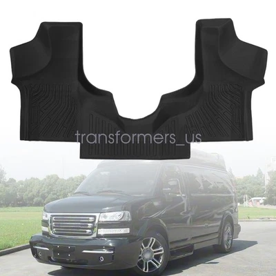 Tapetes forros de TPE para Chevy Express/GMC Savana 1500/2500/3500 2008-2025 nuevos Foto 1 de 4