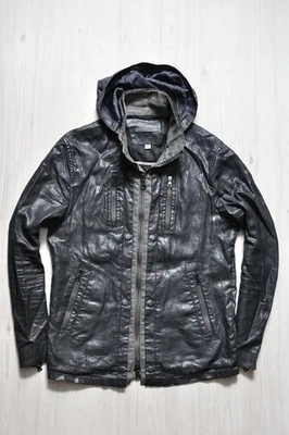 John Varvatos Men's 100% Linen Coated Full Zip Windbreaker JacketJohn Varvatos M - Image 1 of 4