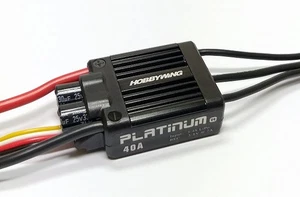 HOBBYWING Platinum V4 40A RC Model Brushless Motor ESC Speed Controller SL111 - Picture 1 of 2