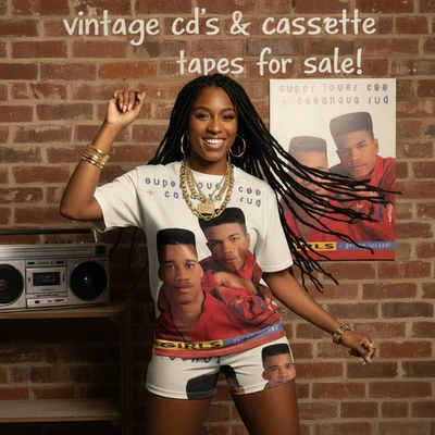 •SUPER LOVER CEE & CASANOVA RUD ~ GIRLS I GOT EM’ LOCKED• ~1988 OG PRESSING~ (CA - Image 1 of 4