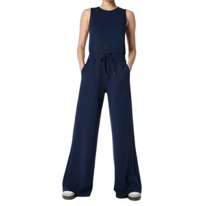 Spanx Air Essentials Air Luxe ärmellos Strampler dunkelblau weites Bein Gr. XXL - Bild 1 von 9
