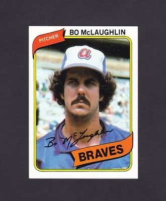 1980 Topps #326 Bo McLaughlin [NM+] - Image 1 of 2