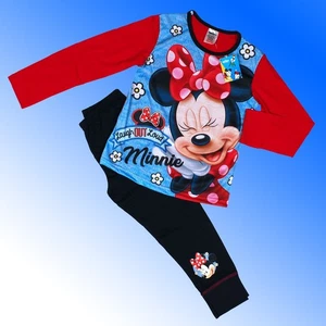 Girls Disney Minnie Mouse Pyjamas Age 4 5 6 7 8 9 10 Years - Picture 1 of 4