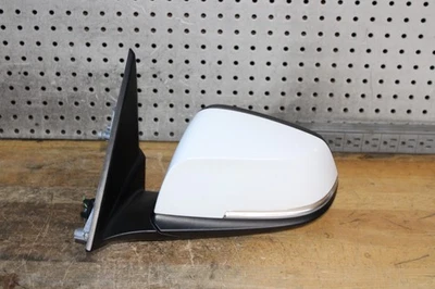 Espejo retrovisor lateral izquierdo BMW X1 2013-2015 lado del conductor blanco eléctrico OEM 6 pines Foto 1 de 4
