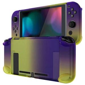 PlayVital Funda Protectora Acoplable Carcasa Rígida para Nintendo Switch - Amarillo Púrpura - Imagen 1 de 8