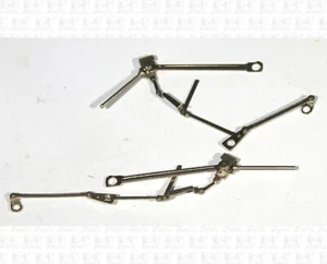 AHM Rivarossi HO Parts: Left Right Valve Gear Assemblies P-127-024 / P-127-025 - Picture 1 of 2