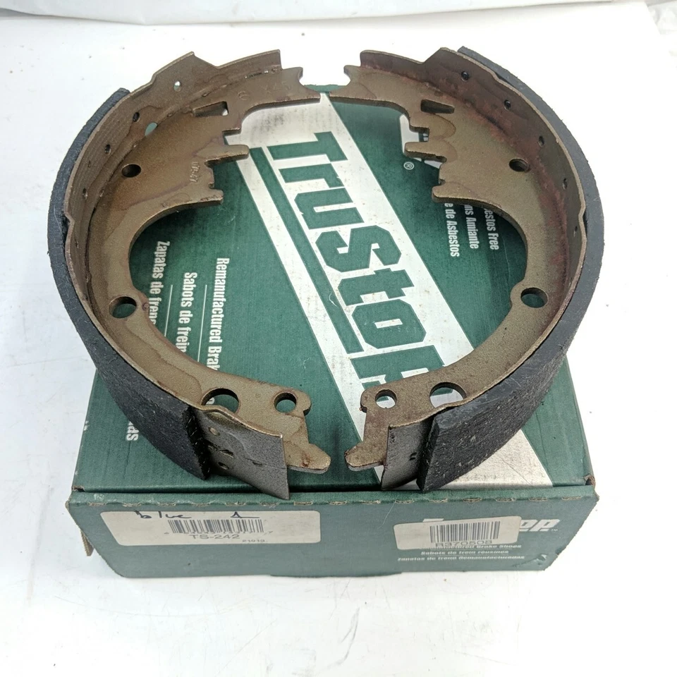 Zapatas de freno traseras Napa Trustop TS242 para Chevrolet Caprice Impala Delta 88 Reman Foto 1 de 4