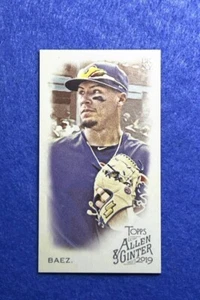 2019 Topps Allen and Ginter Mini Exclusive RIP EXT #356 Javier Baez - Picture 1 of 2
