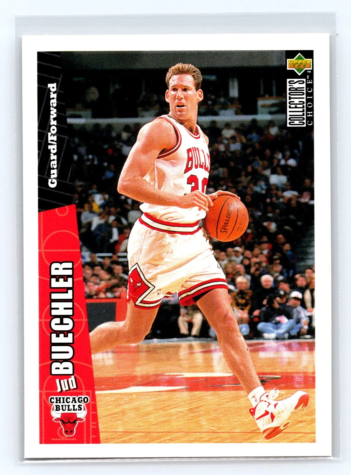 1996-97 Collector's Choice Jud Buechler #219 Chicago Bulls