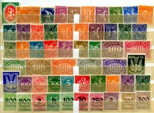 Deutsches Reich - Lot Infla - o. Gummi !! ( 49927 ) - Bild 1 von 1