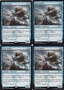 4x Frost Walker - Magic The Gathering de papel de aluminio - Fate reforged - Promoción Muy buena - Imagen 1 de 1