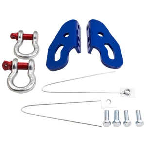 Recovery Tow Points Setw/shackles Fit Nissan Patrol Gu Series 3, 4, 5 10mm Steel - Foto 1 di 11