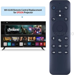 New WH-6148 Voice Replacement Remote Control for Epson Projector EF-12 EH-LS300 - Picture 1 of 4
