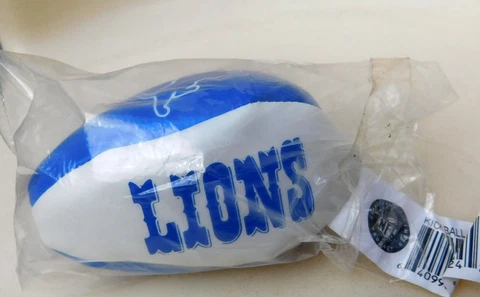VTG 1997 DETROIT LIONS NEW Hacky Sack Mini Kick Ball Official NFL Cover