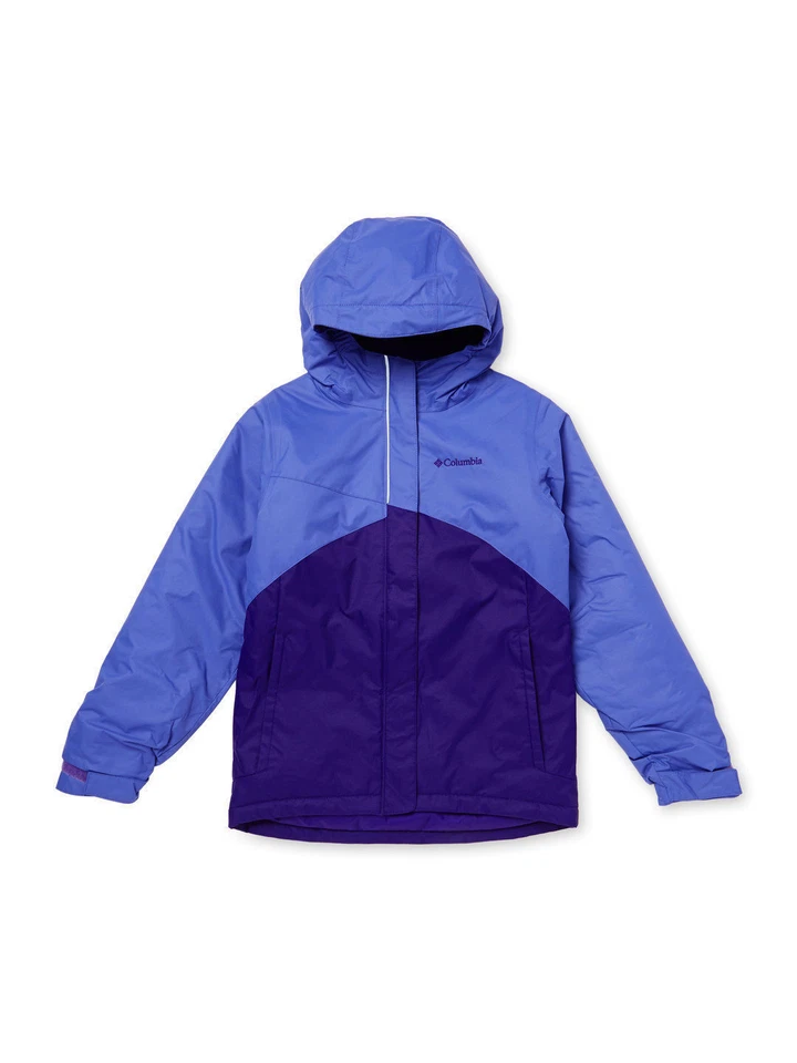 Columbia Girl 2T 86 Overlook Pendiente Invierno Parka Esquí Invierno Abrigo Chaqueta Crash Out Foto 1 de 1