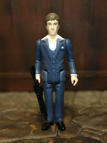 Funko Super7 ReAction Scarface Tony Montana 3.75" Action Figure Loose Kenner Cover