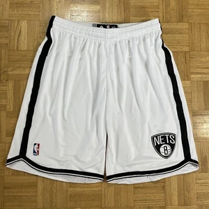 Adidas Brooklyn Nets Pro Cut NBA Men's Basketball Shorts Size 2XL - Picture 1 of 8