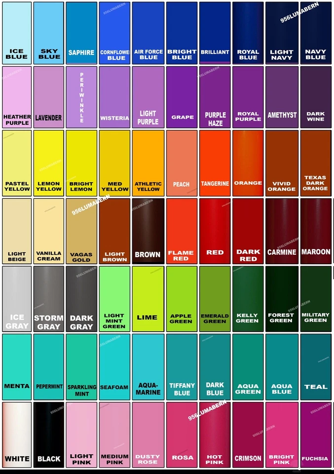 25 sheets 12x15 HTV Heat transfer vinyl for Tshirt Iron On Bundle All Different  - Image 1 of 1