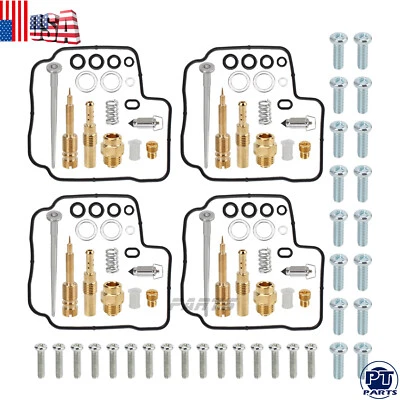 CARBURETOR GASKETS REBUILD KIT FOR 1987-1989 HONDA CBR600F CBR600 HURRICANE 600 - Image 1 of 4