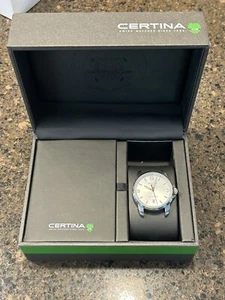 Rare - CERTINA DS PODIUM QUARTZ - White DIAL C001.410.16.037.01 - Box & Papers - Picture 1 of 6