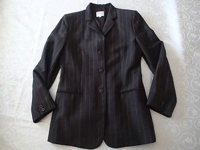  Armani Collezioni BLAZER, Chaqueta Damas, TALLA 8/44, Mezcla Lana Carbón Lo Foto 1 de 4