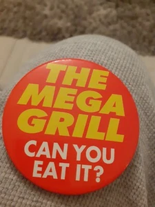 Mega Grill Vintage Large Badge - Picture 1 of 2