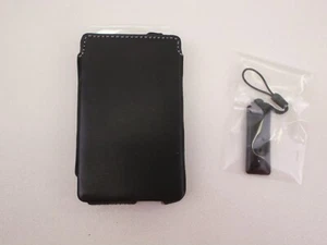 LG KM37 MP3 MP4 Player GENUINE LEATHER CASE POUCH HOLDER COVER Original RARE - Picture 1 of 6