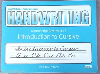 Handwriting: Introduction To Cursive Level M/c by Thomas M. Wasylyk (2001,... - Image 1 of 4