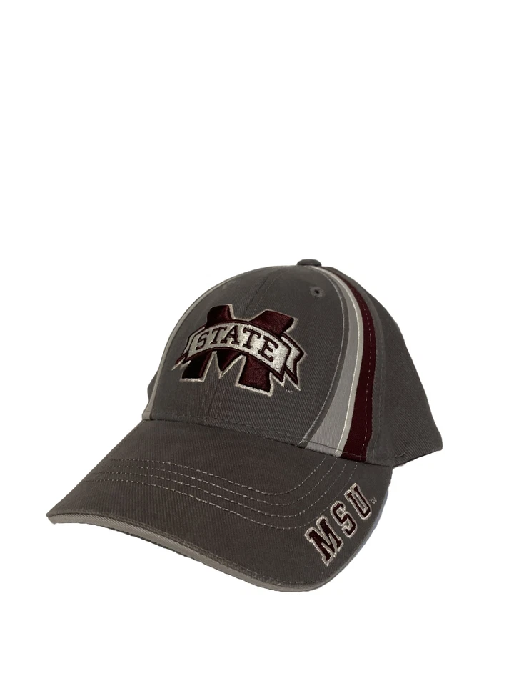 Sombrero ajustable bordado vintage de los Bulldogs del estado de Mississippi NCAA Foto 1 de 4