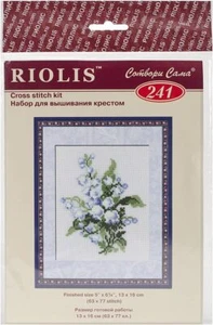 Riolis Cross Stitch Kit - Lily of the Valley, Flower 241 - Picture 1 of 1